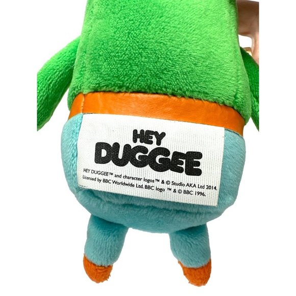 Happy My Duggee Plush Green Stuffed Crocodile from Kids UK London TV show - Picture 7 of 10